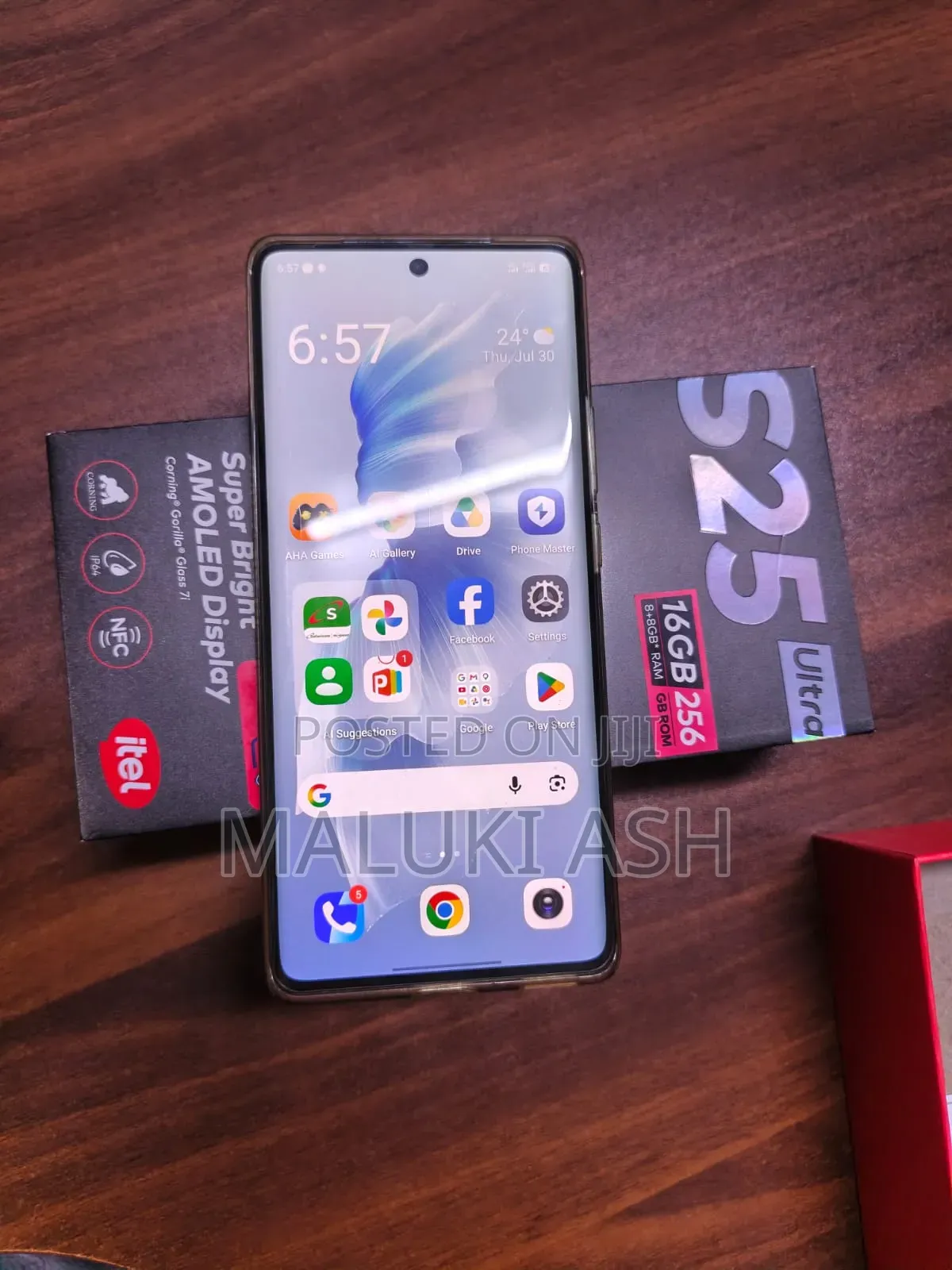Itel S25 128 GB Blue