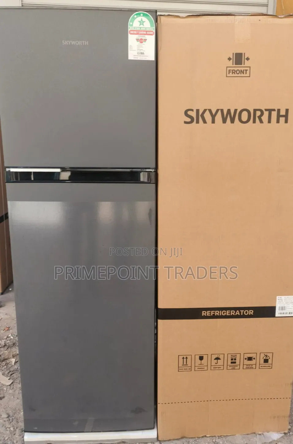 Skyworth 280 Litres Frost-Free Double Door Fridge
