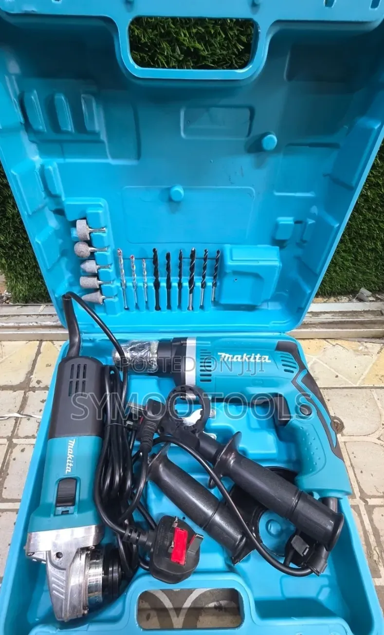 Heavy-Duty Makita Grinder/Drill Combo