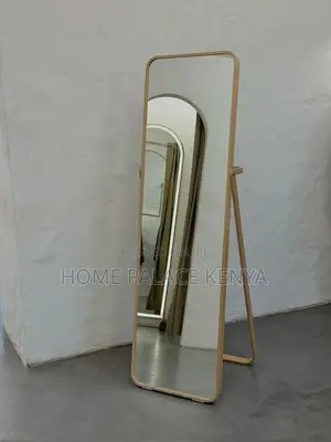 Bedroom Mirror; Large Freestanding Dressing Mirror for Salon Makeup