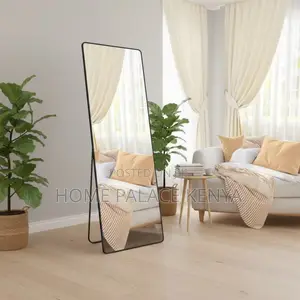 Bedroom Mirror; Large Freestanding Dressing Mirror for Salon Makeup
