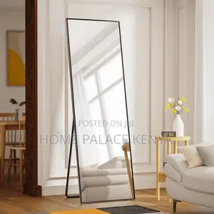 Bedroom Mirror; Large Freestanding Dressing Mirror for Salon Makeup