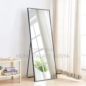 Bedroom Mirror; Large Freestanding Dressing Mirror for Salon Makeup