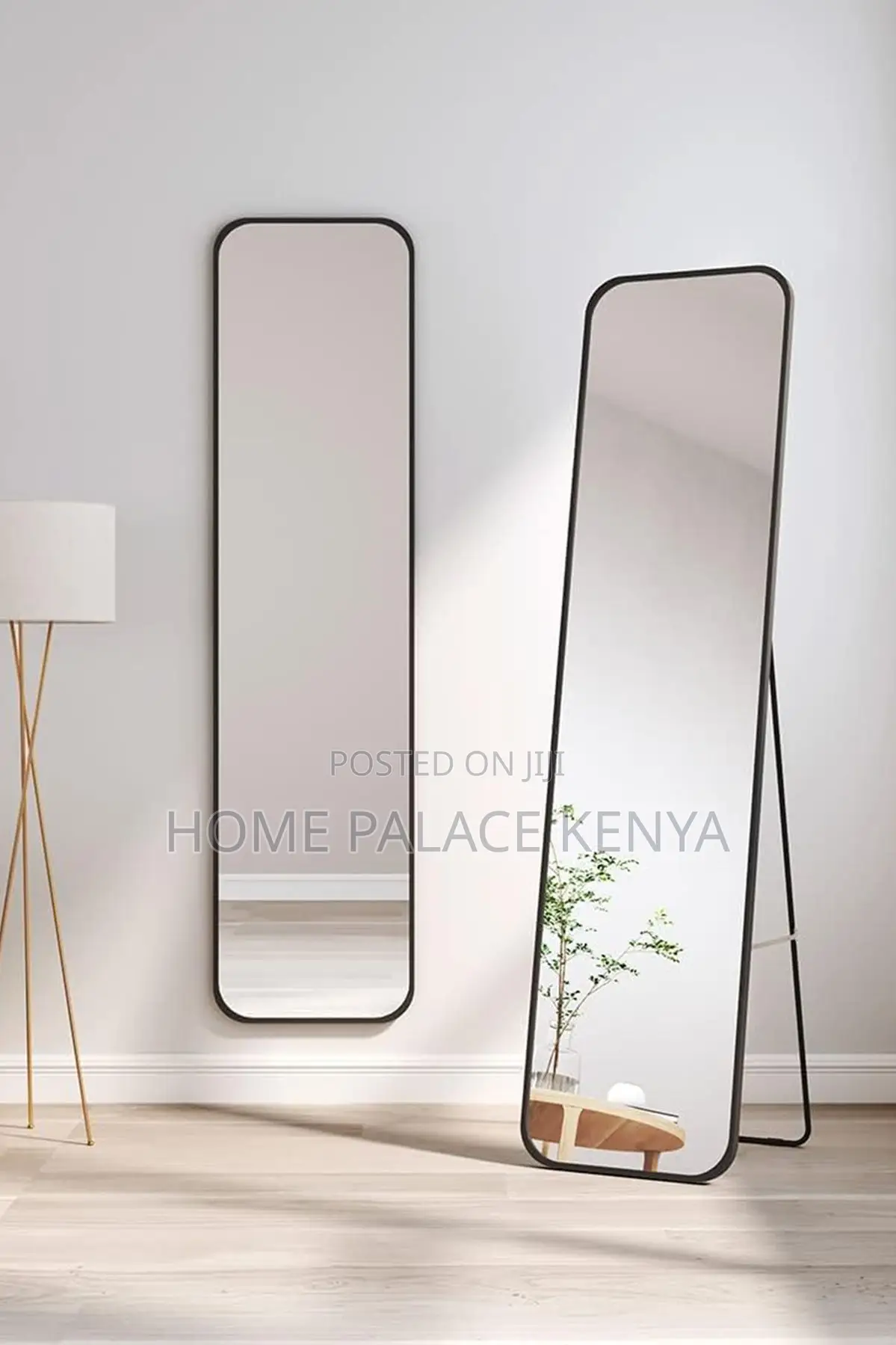 Bedroom Mirror; Large Freestanding Dressing Mirror for Salon Makeup