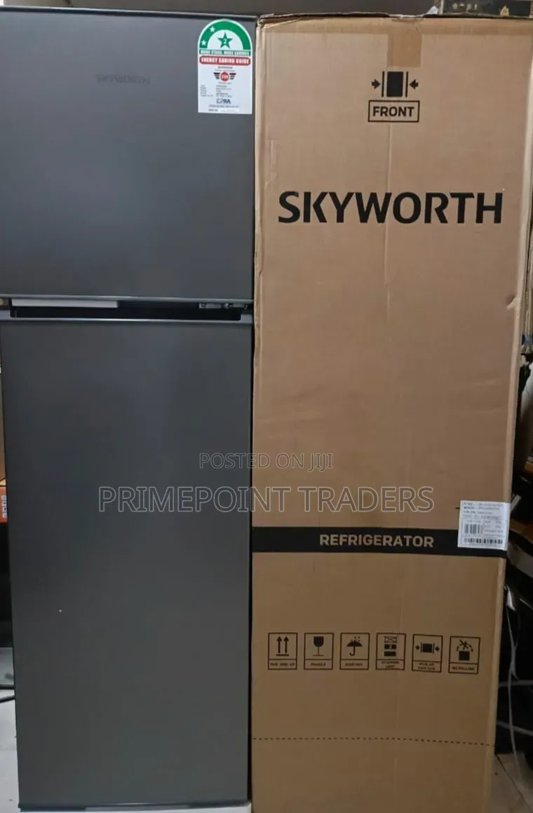 Skyworth 158 Litres Spacious Double Door Fridge