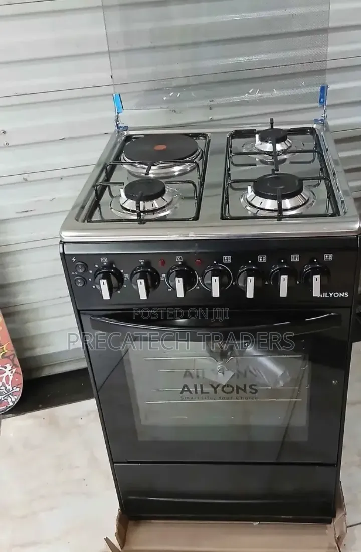 Ailyons 50x55 3+1 Gas & Electric Standing Cooker
