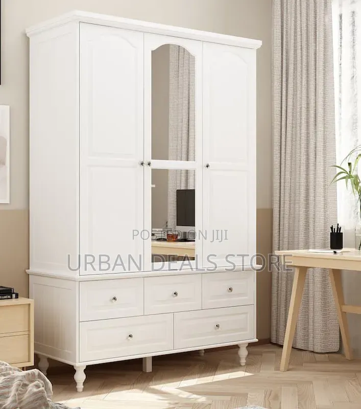 Modern Executive Assembled Wooden Wardrobe