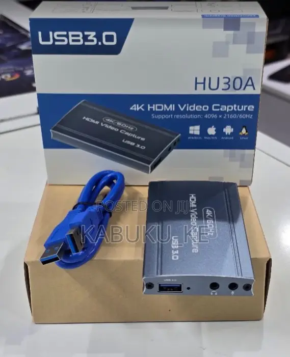 FJ-HU30A Fjgear Hdmi Video Capture Card 4k/60Hz Usb3.0