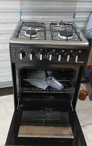 Ailyons 50x55 Cooker – 3 Gas Burners + Electric Hotplate