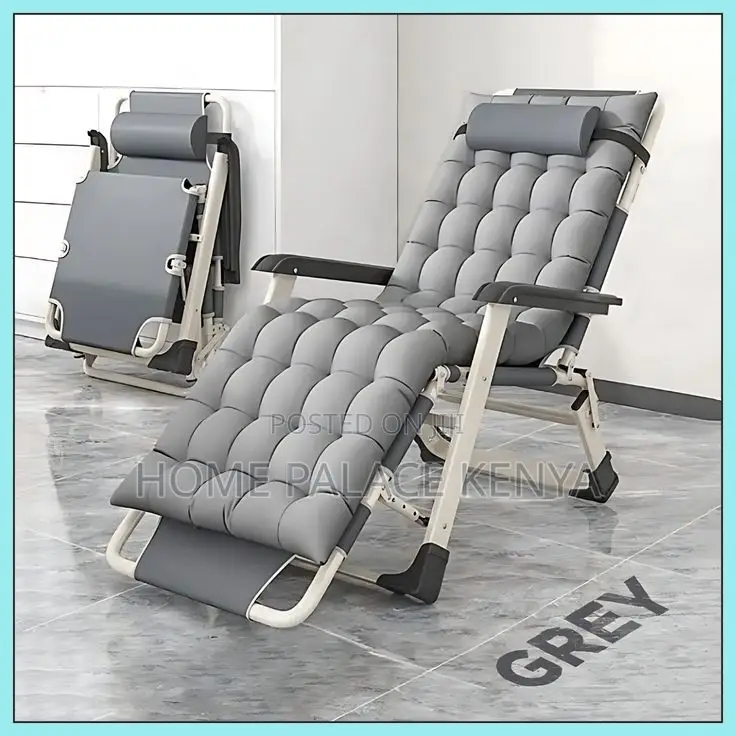 Garden Chair; Modern Heavy Duty Folding Sun Lounger for Garden