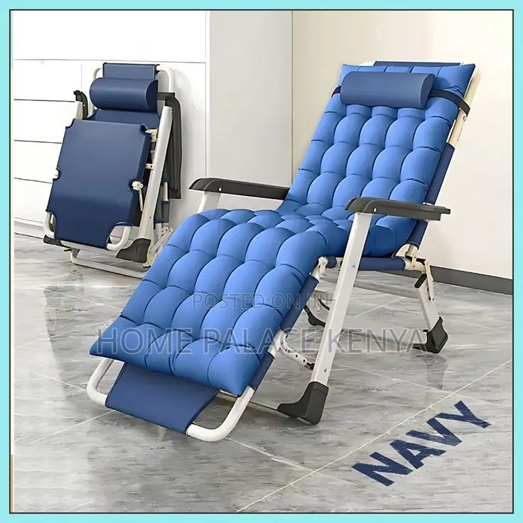 Garden Chair; Modern Heavy Duty Folding Sun Lounger for Garden