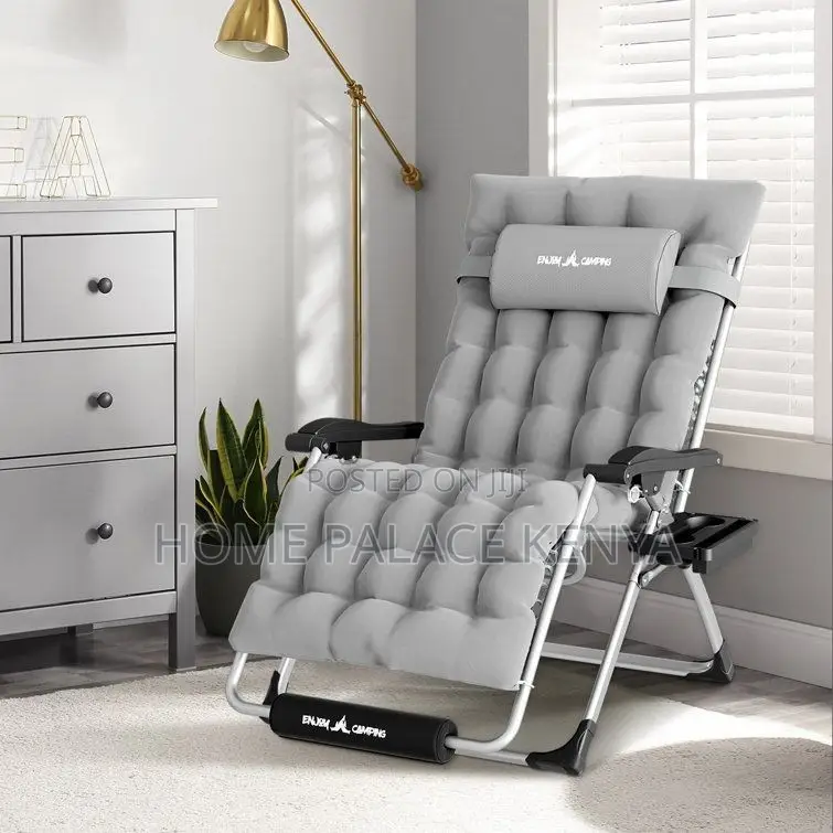 Garden Chair; Modern Heavy Duty Folding Sun Lounger for Garden