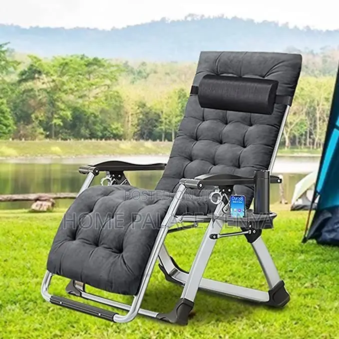 Garden Chair; Modern Heavy Duty Folding Sun Lounger for Garden