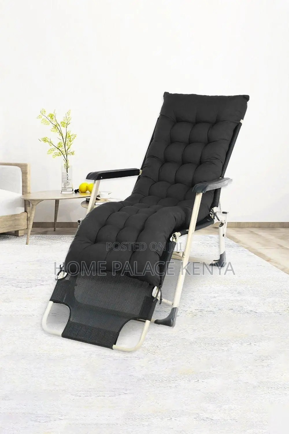 Garden Chair; Modern Heavy Duty Folding Sun Lounger for Garden