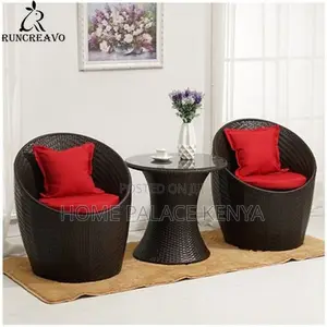 Rattan Set; Garden Conversation Seating Set for Outdoor Relaxation