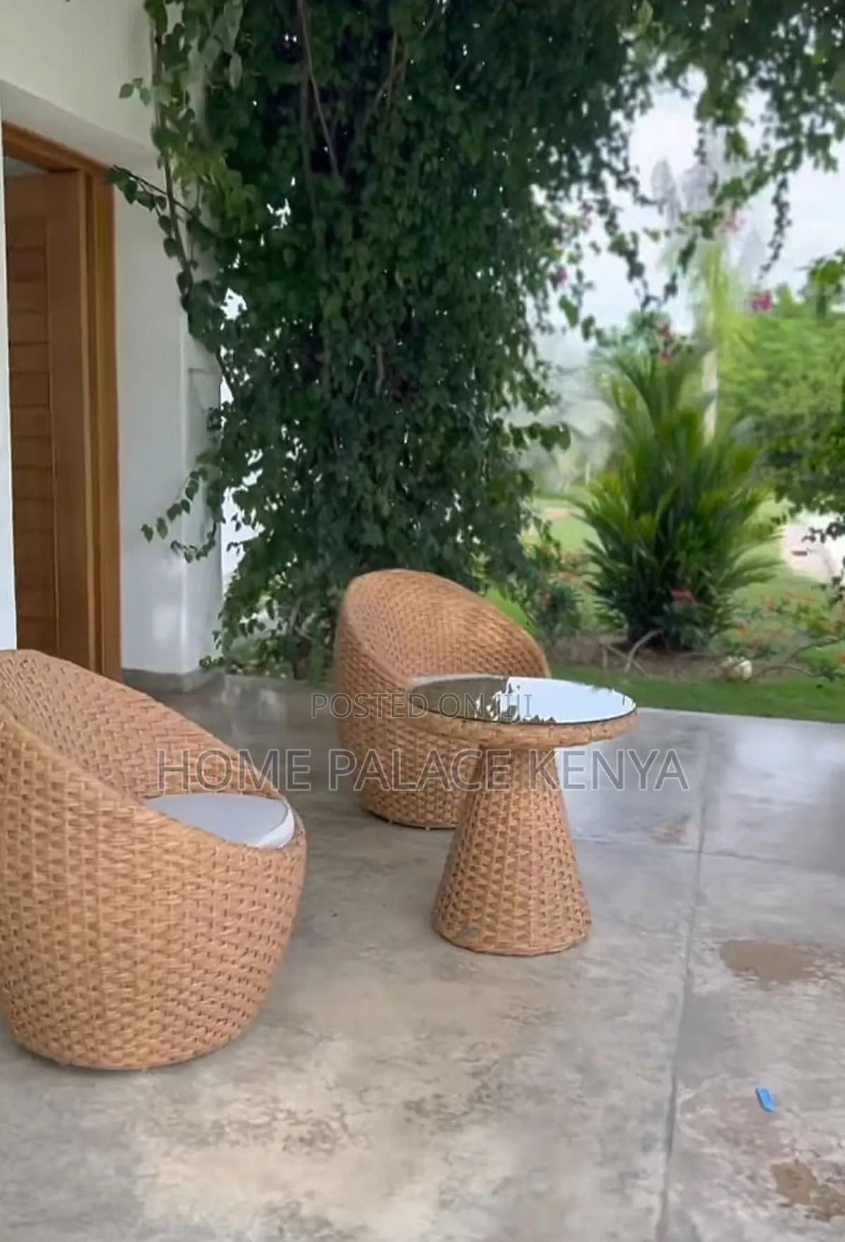 Rattan Set; Garden Conversation Seating Set for Outdoor Relaxation