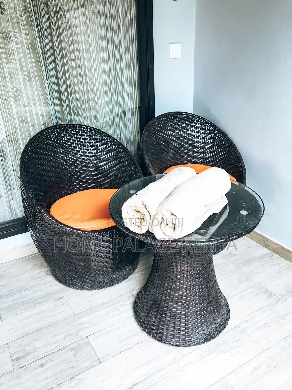 Rattan Set; Garden Conversation Seating Set for Outdoor Relaxation