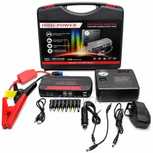 High Power Multi-Function 12V Jump Starter With Air Compressor Pump