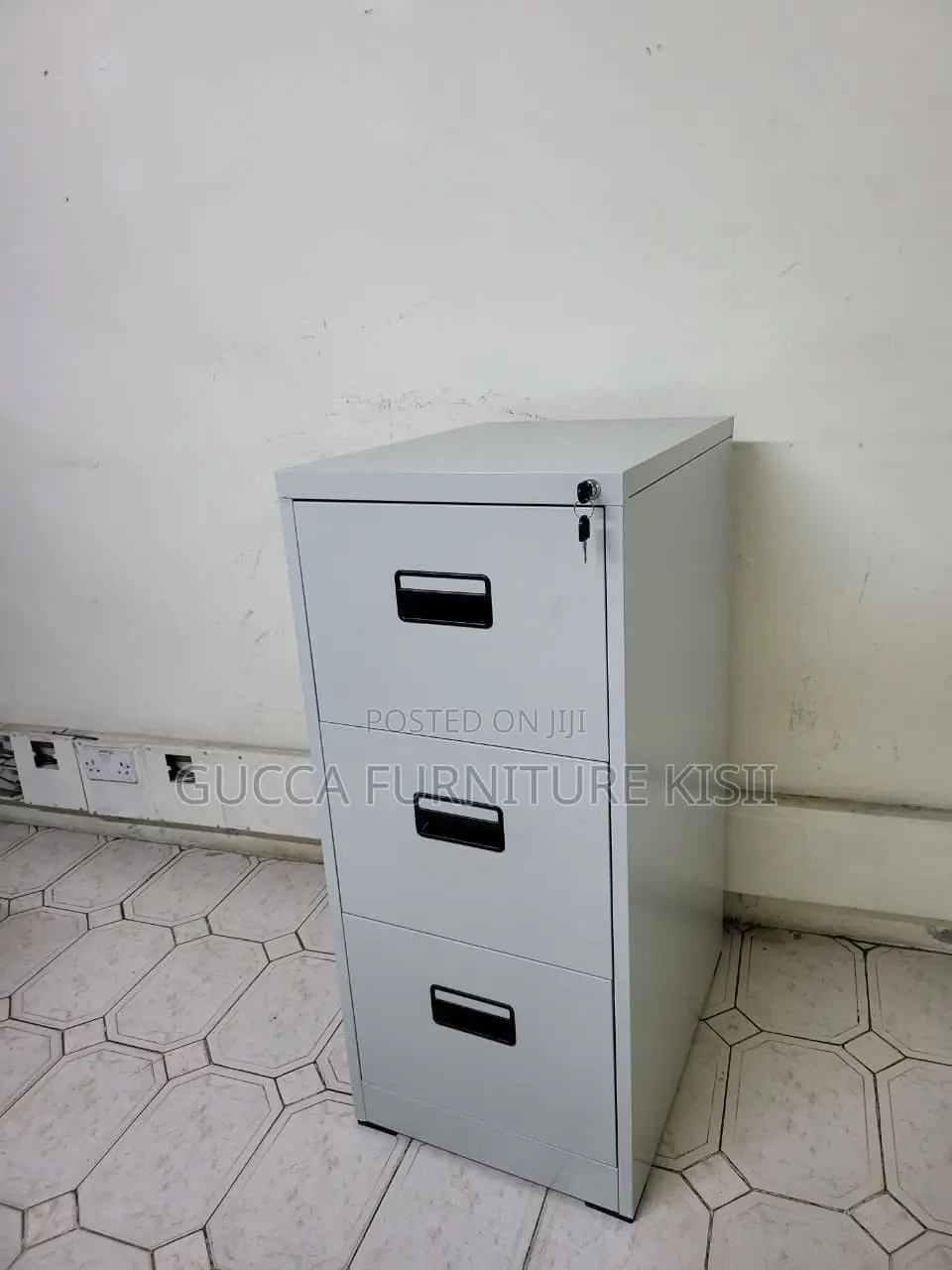 Office Cabinet; 3-Drawer Office Filing Cabinet