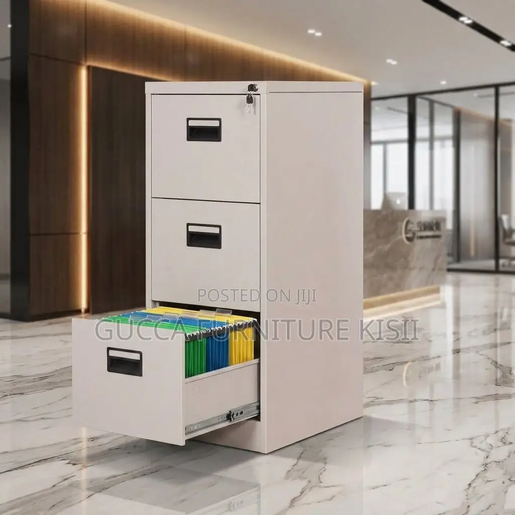 Office Cabinet; 3-Drawer Office Filing Cabinet
