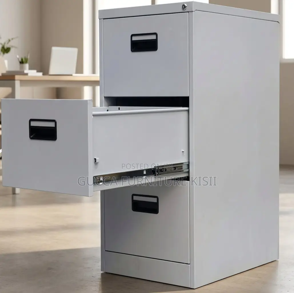 Office Cabinet; 3-Drawer Office Filing Cabinet