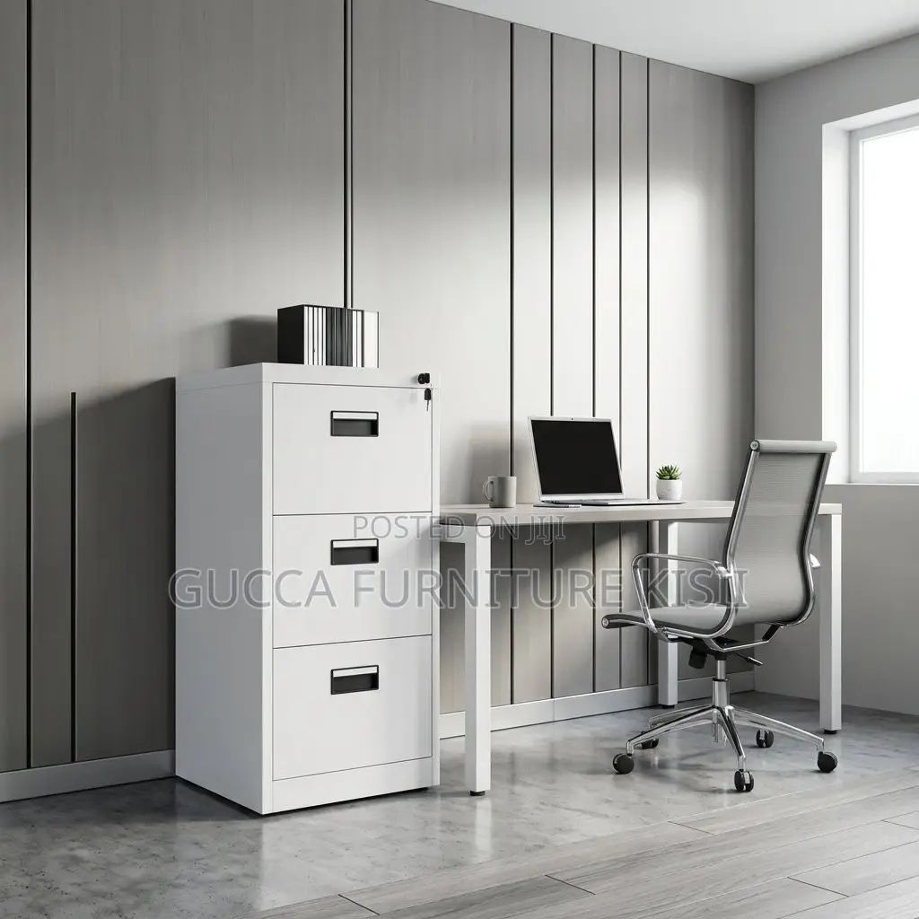 Office Cabinet; 3-Drawer Office Filing Cabinet
