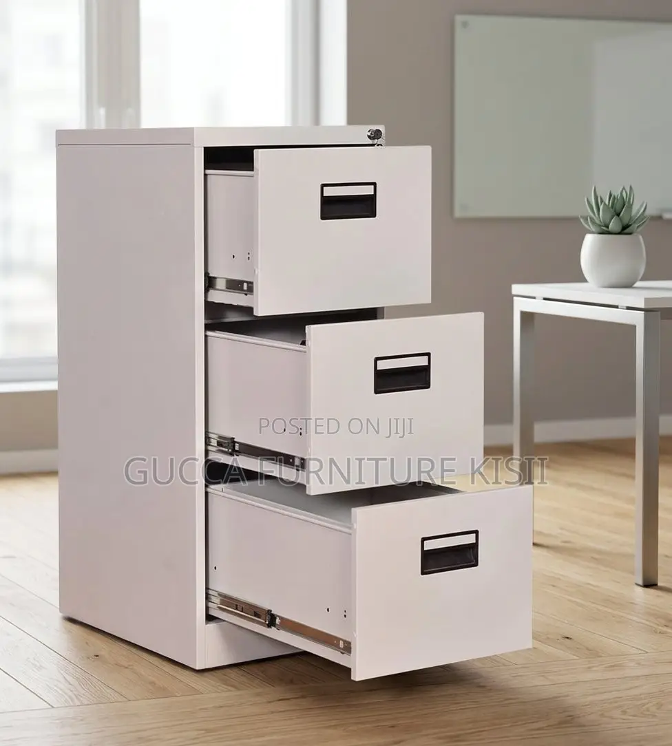 Office Cabinet; 3-Drawer Office Filing Cabinet