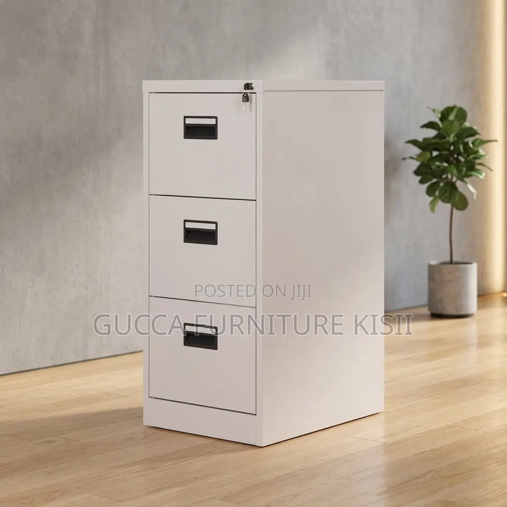 Office Cabinet; 3-Drawer Office Filing Cabinet