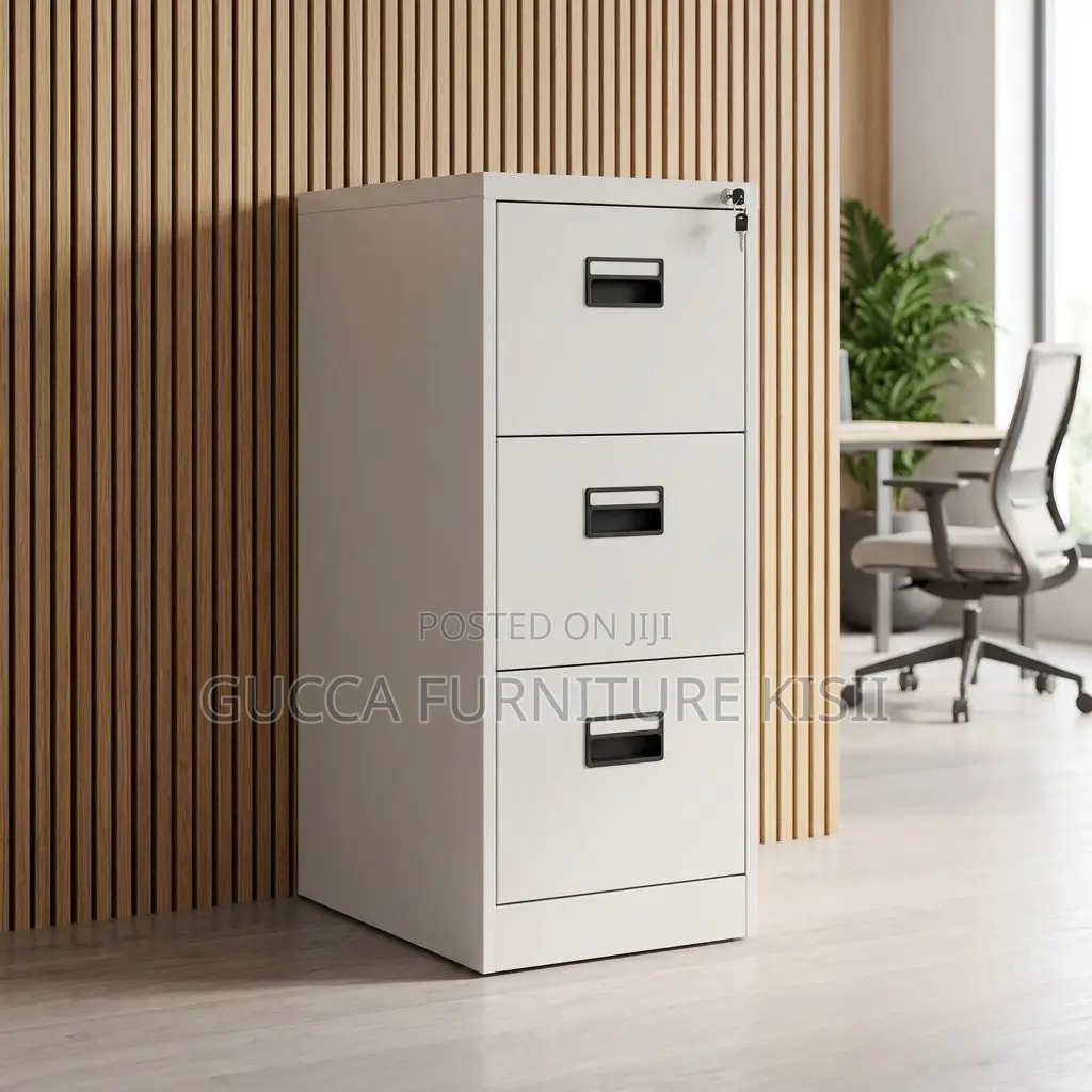 Office Cabinet; 3-Drawer Office Filing Cabinet