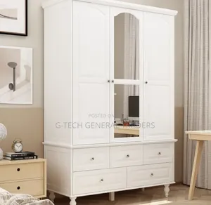 Modern Executive Assembled Wooden Wardrobe