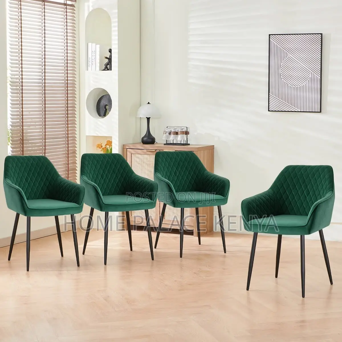 Dining Chair; Chester Dining Chair With Comfortable Upholster Backrest