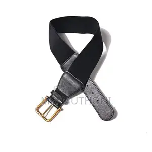 🖤 Black Elastic Stretch Waist Belt