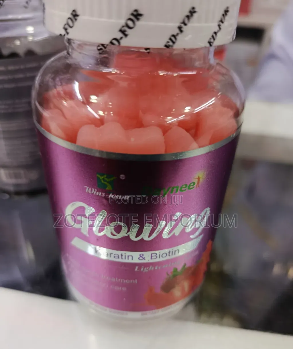 Glowing Keratin & Biotin Gummies