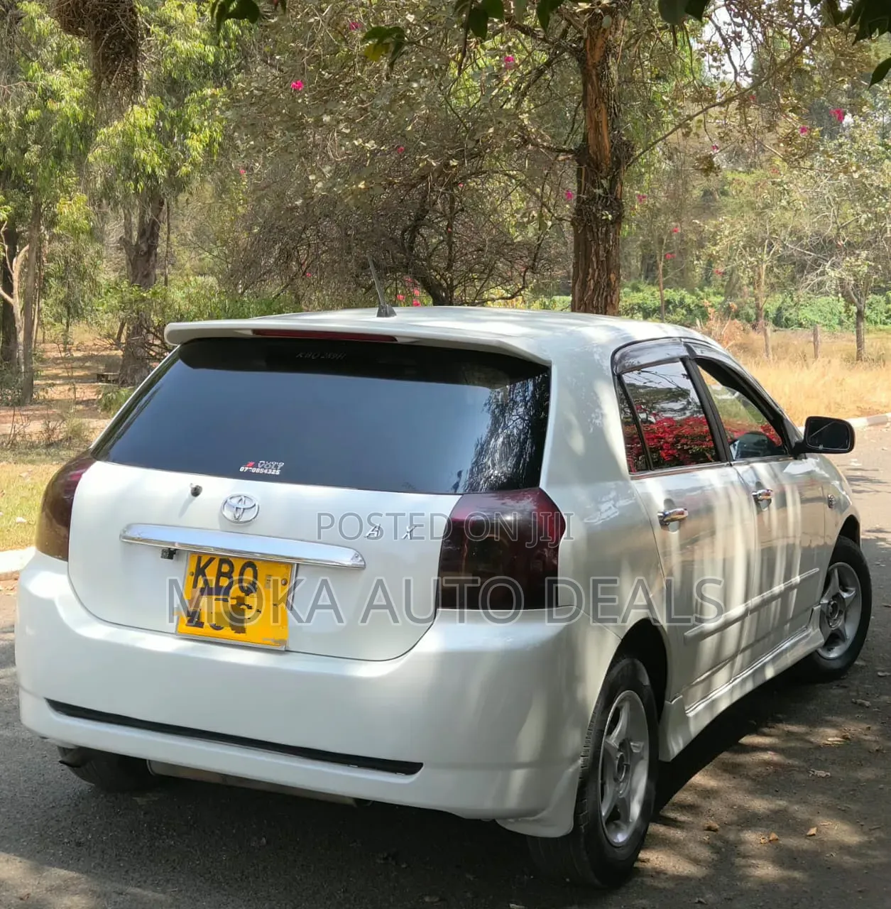 Toyota Allex 2005 White