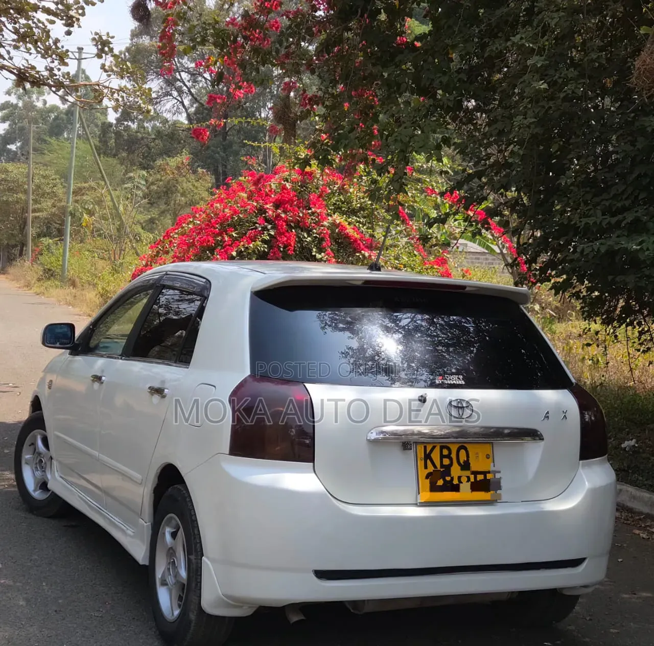 Toyota Allex 2005 White