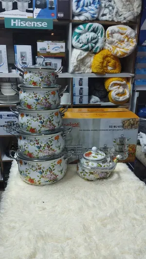 12 PCS Enamel Cookware Set