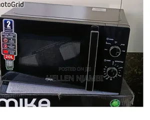 Black 20 Litres Mika Manual Microwave