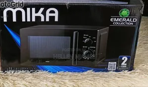 Black 20 Litres Mika Manual Microwave
