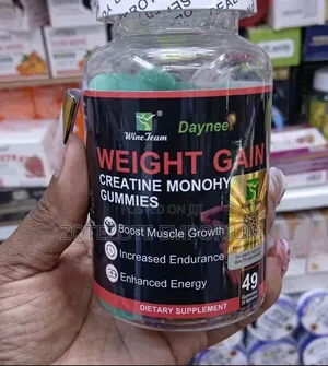 Weight Gain-Creatine Monohydrate Gummies