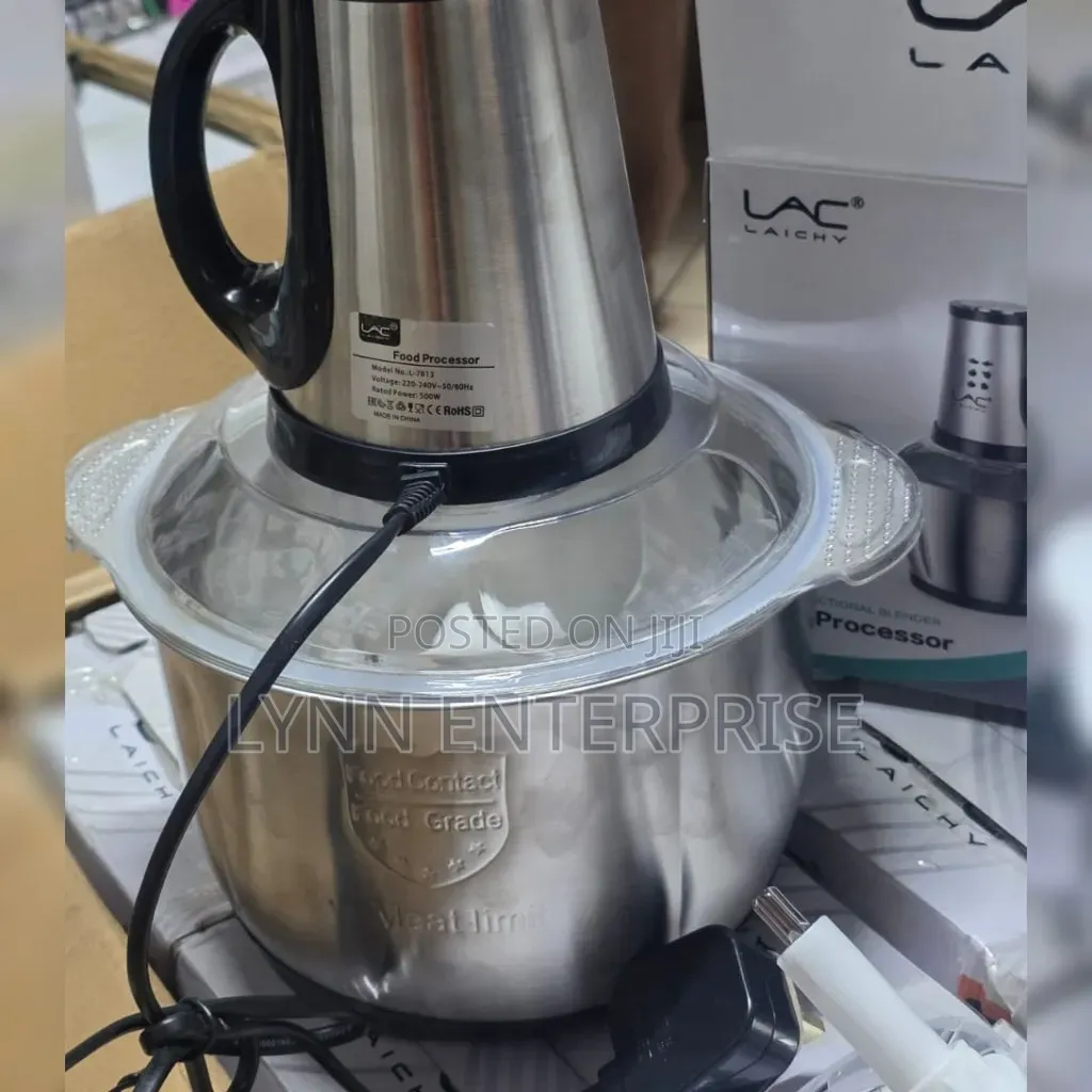 Lac 5l Chopper Stainless Steel