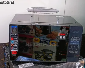 Mika Microwave Oven Grill 20ltr With 1000w Grill Silver