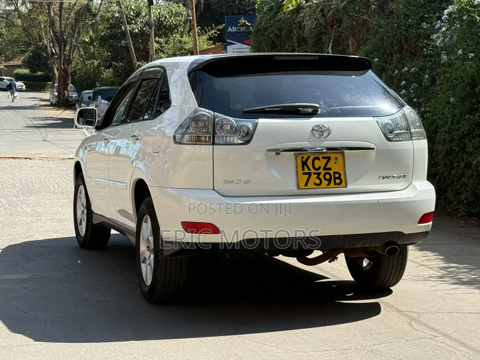 Toyota Harrier 2012 White