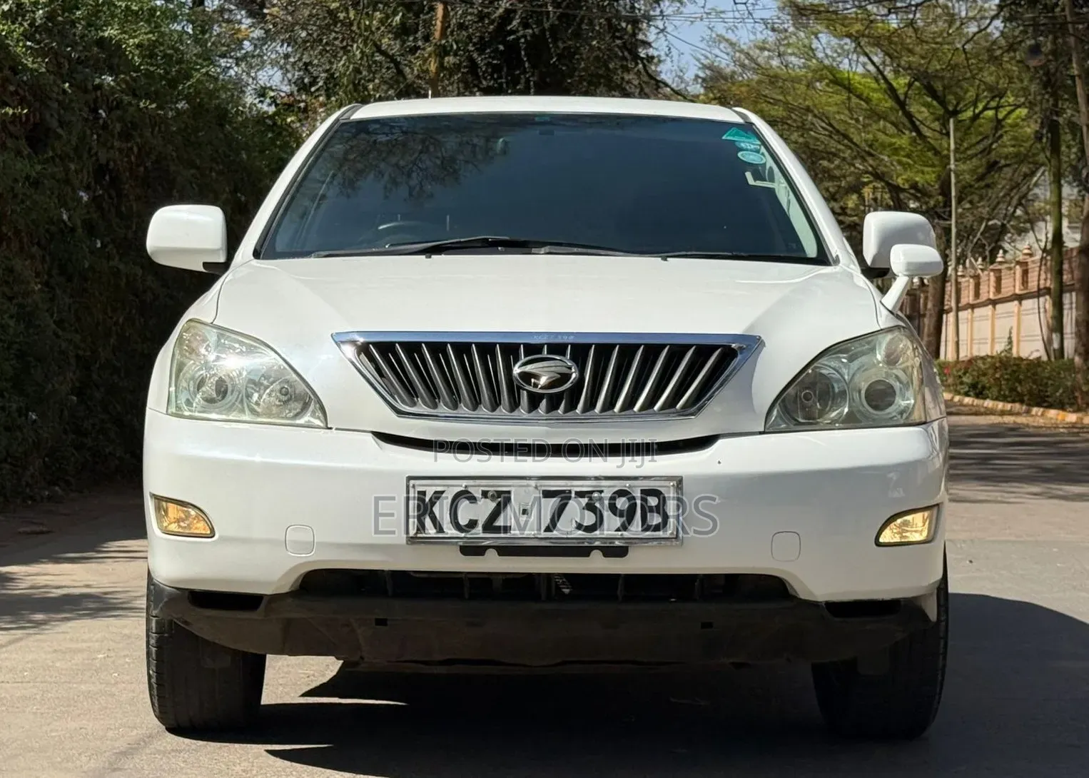 Toyota Harrier 2012 White