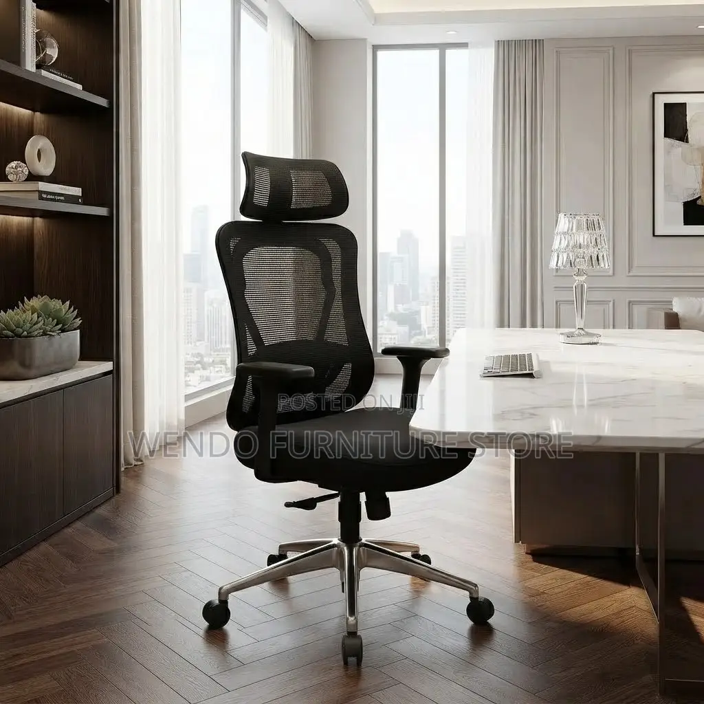 Office Chairs; Ergonomic High Back Swivel Office Clerical Seat