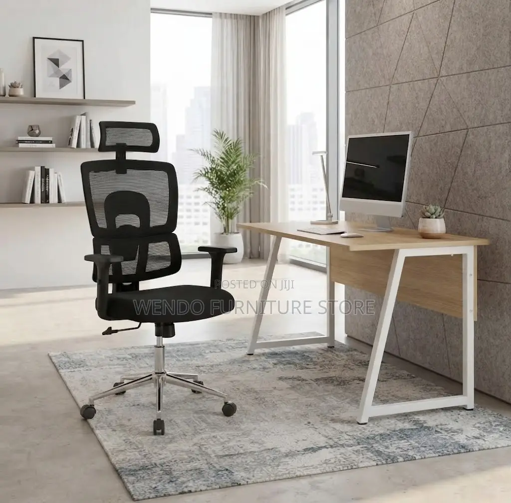 Office Chairs; Orthopedic High Backrest Star Chairs