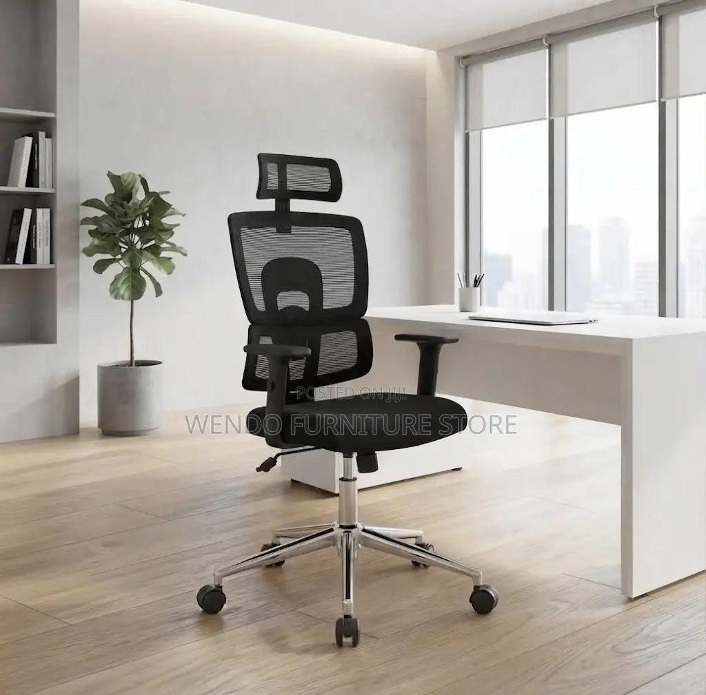 Office Chairs; Orthopedic High Backrest Star Chairs
