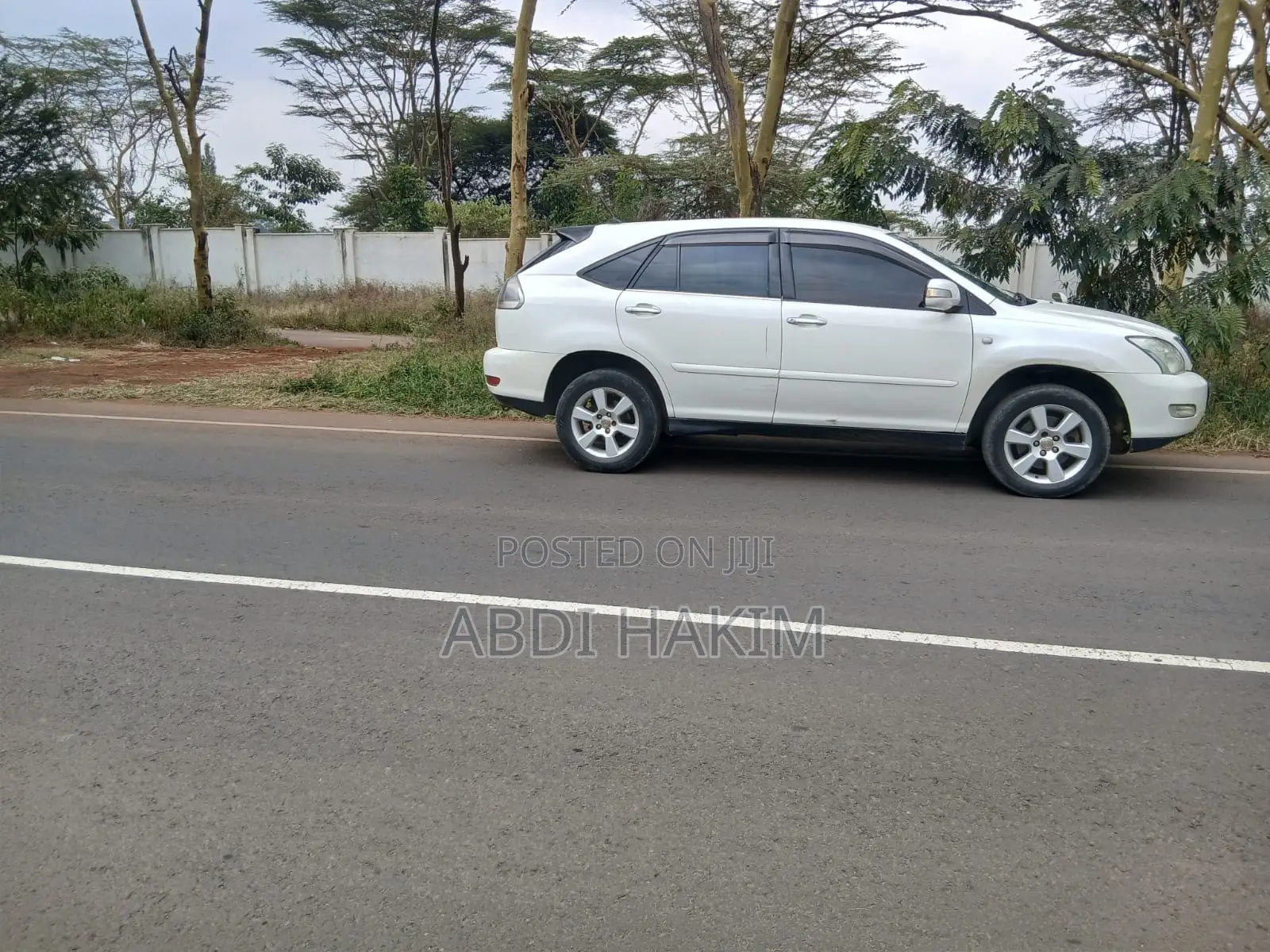 Toyota Harrier 2007 White