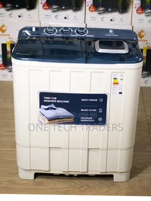 Washing Machine 8kg Euroken  Twin Tub Semi Automatic