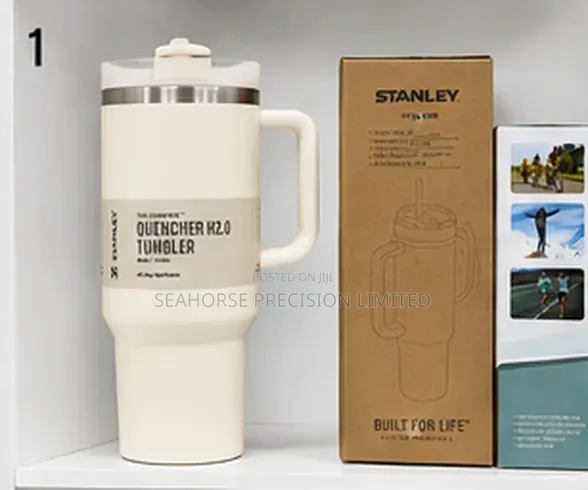 Cream White Stanley Vacuum Mug