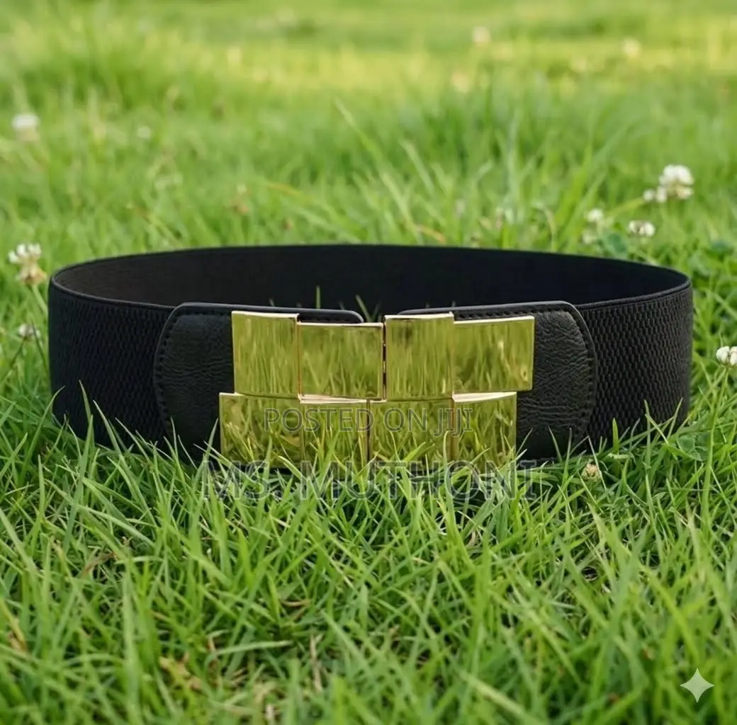 Fashion Waist Accent Elastic Belt